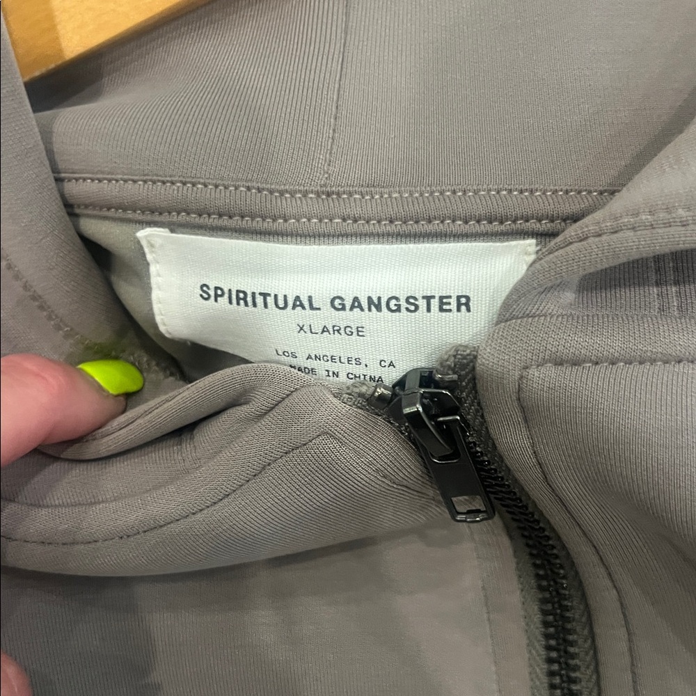 Last one! Spiritual Gangster Rhys Zip Hoodie - Picture 7 of 7